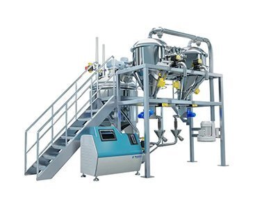 一体化投料分散单元